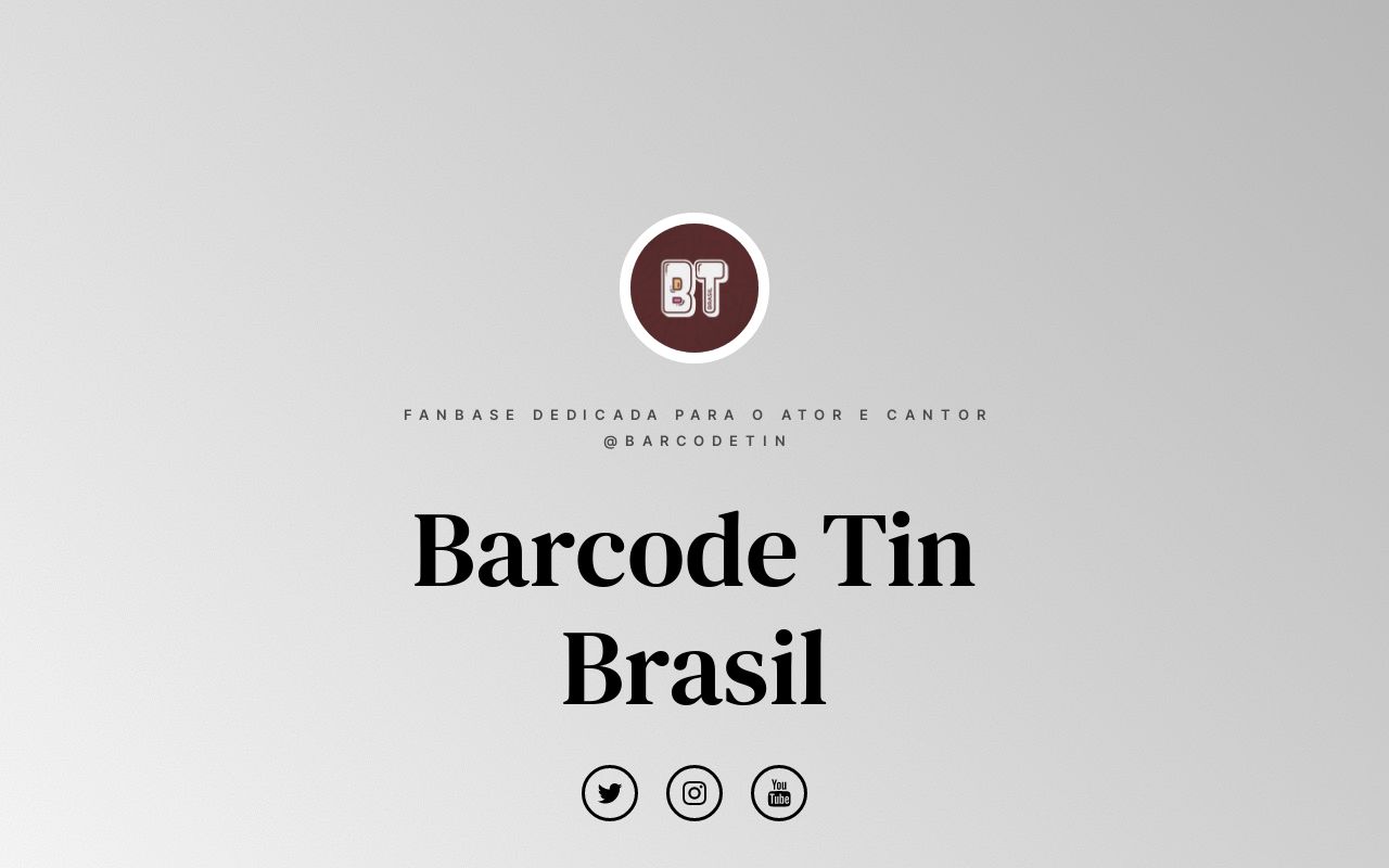 Barcode tin Brasil